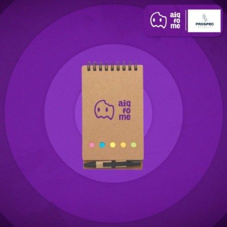 Bloco de Anotações Ecológico - 30 Unid. - Prospec Brindes