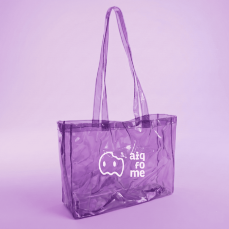 Bolsa PVC Transparente - 50 Unid. - Ímã Brindes