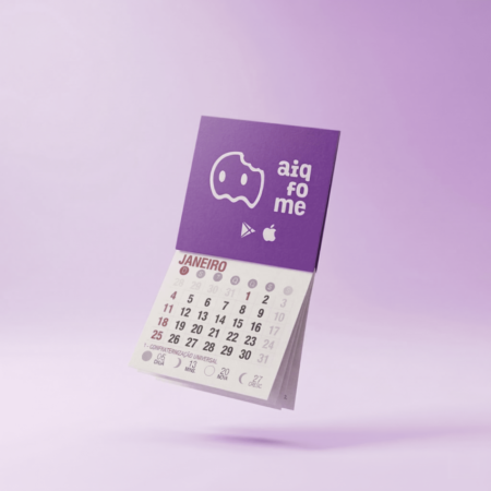 Calendário - 500 Unid. - Ímã Brindes