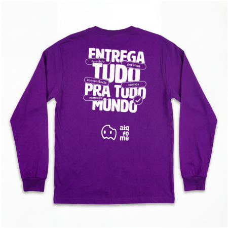 Camiseta Manga Longa Entrega Tudo - 3 Unid. - MPE Confecções