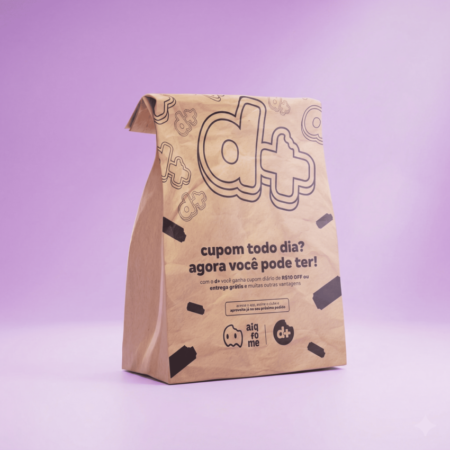 Saco Kraft d+ - 1.000 Unid. - Madilon Embalagens