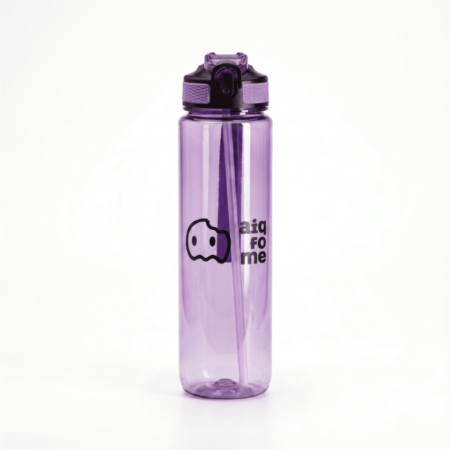 Garrafa Squeeze com Canudo 1L - 10 Unid. - Prospec Brindes