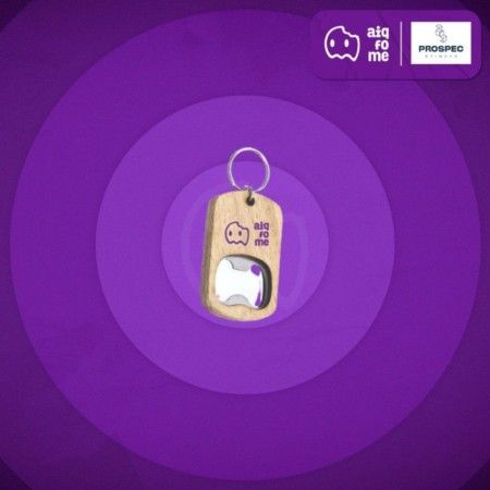 Chaveiro Abridor em Madeira - 20 Unid. - Prospec Brindes