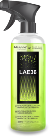 Lae-36 Revelador de Hologramas com Gatilho Fluoresceína para Polimento 500ml