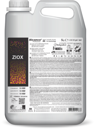 Ziox Shampoo Funcional Biodegradável pH Ácido 5L