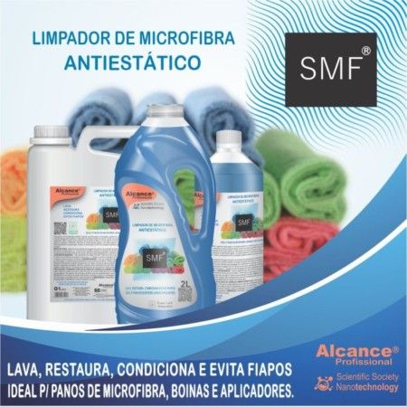SMF Limpador de Microfibra Anti - Estático 5 Litros Concentrado