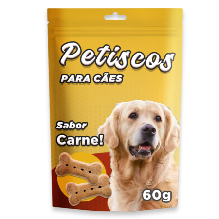Bifinho Petisco's para Cães Sabor Carne - 60g (Produto Teste)