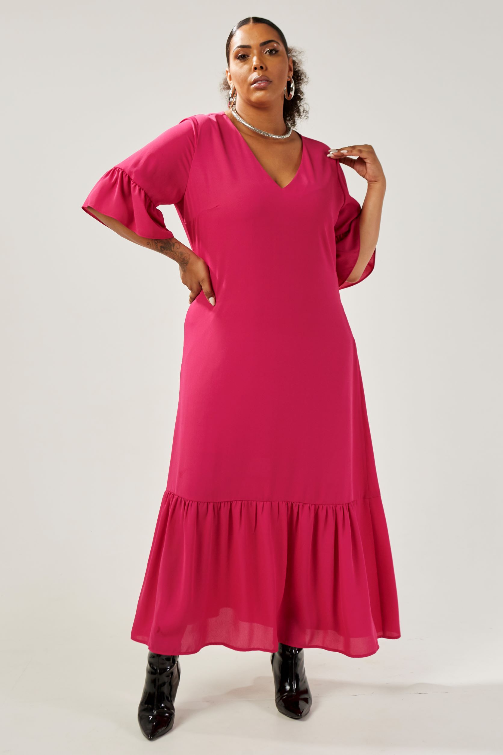 Vestido mature pink