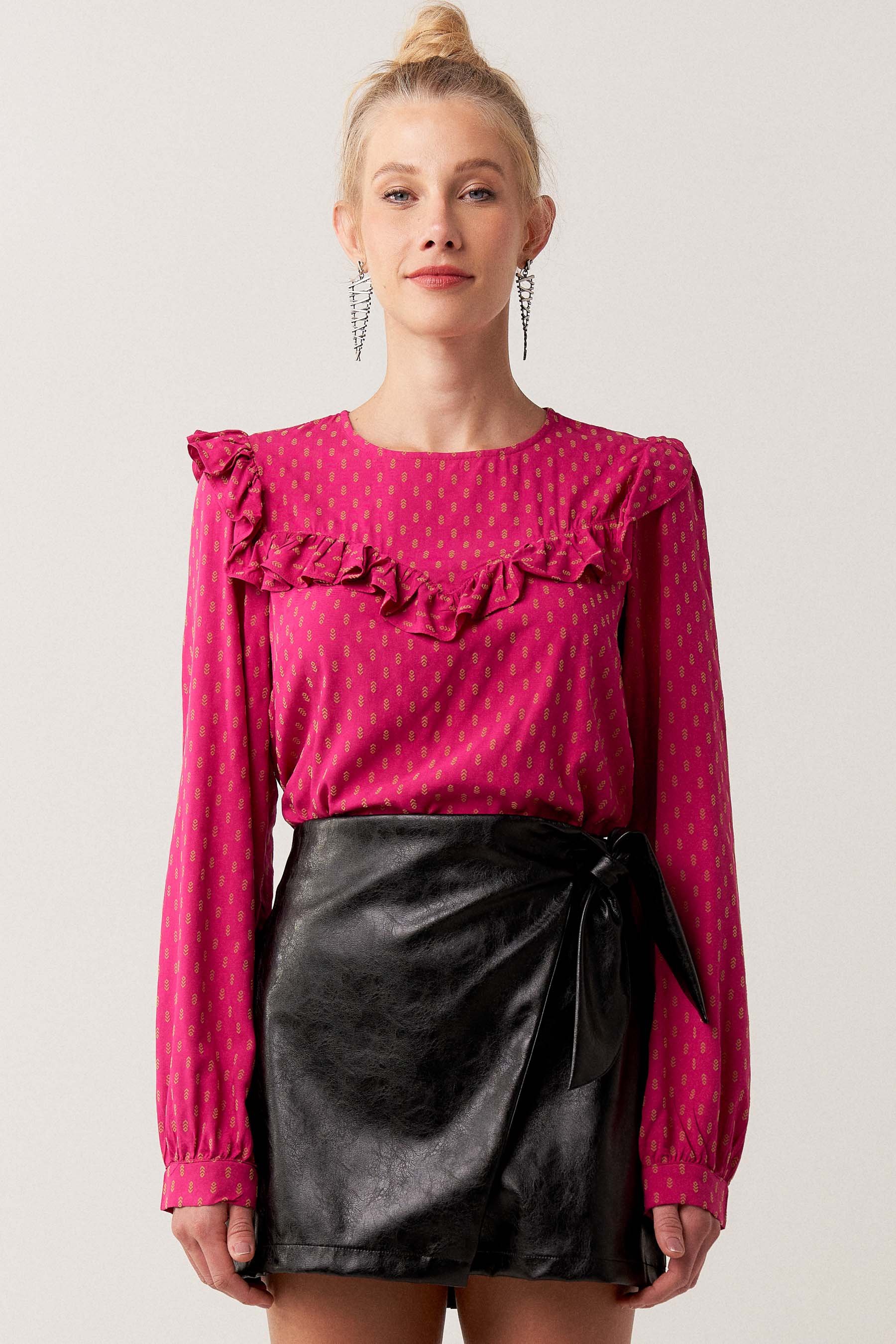 Blusa eby rosa