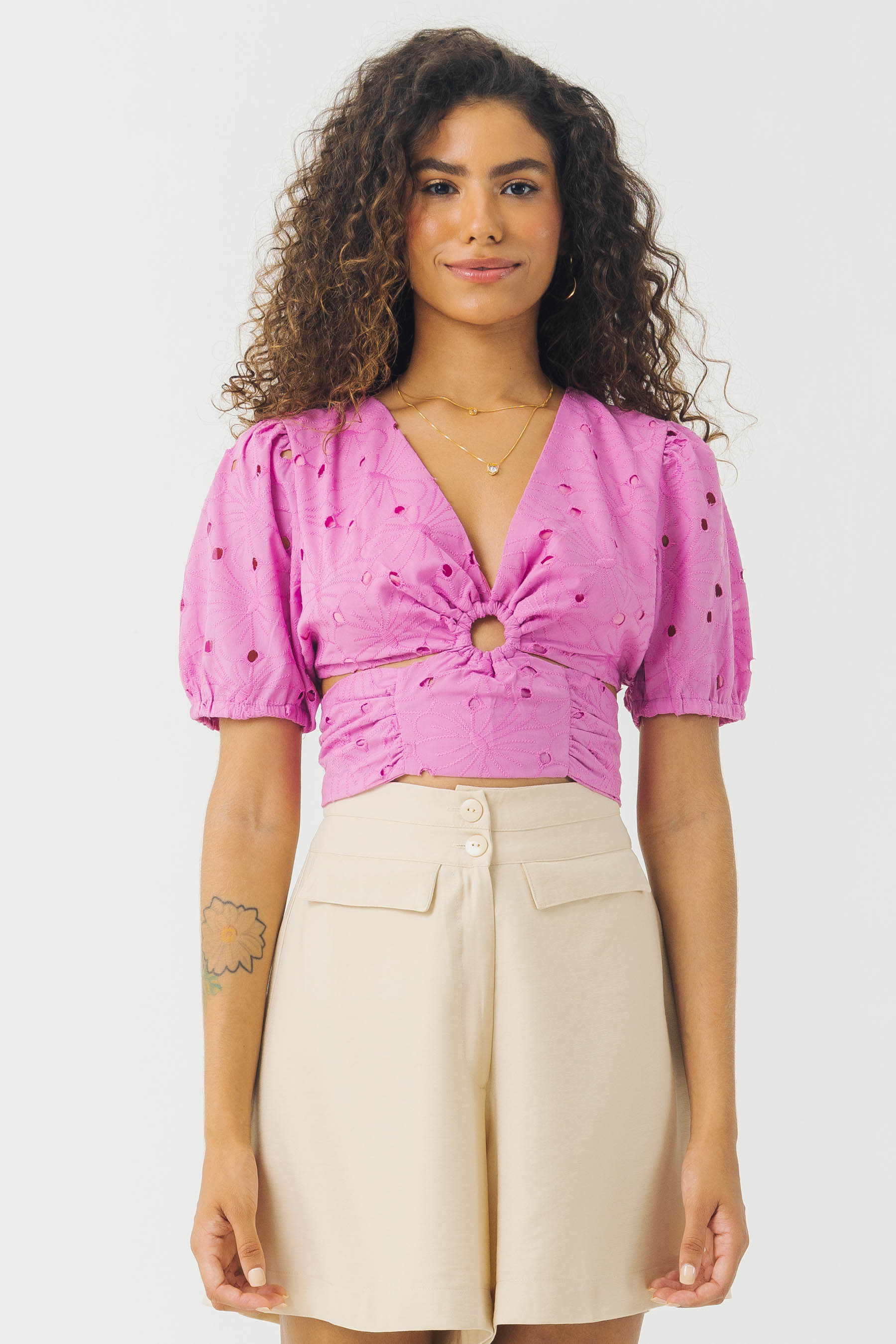 Cropped Cecilia Pink