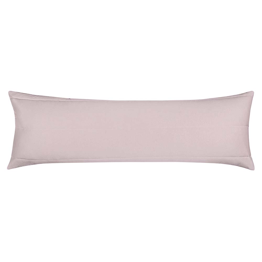 Porta Travesseiro Body Pillow Altenburg Malha Fio Penteado Algodão Rosa