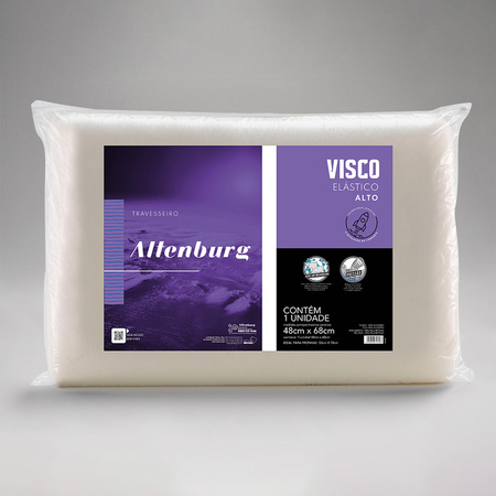 Travesseiro Altenburg Viscoelástico Alto - 48cm x 68cm