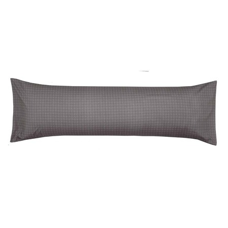 Fronha Body Pillow Altenburg Toque Acetinado 40cm x 130cm Play - Preto