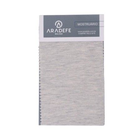 Mostruário 10x15 cm - Malha Mescla Banana 1,20 m Cores Variadas