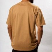 Molde Camiseta Oversized com Gola Alta - Masculino