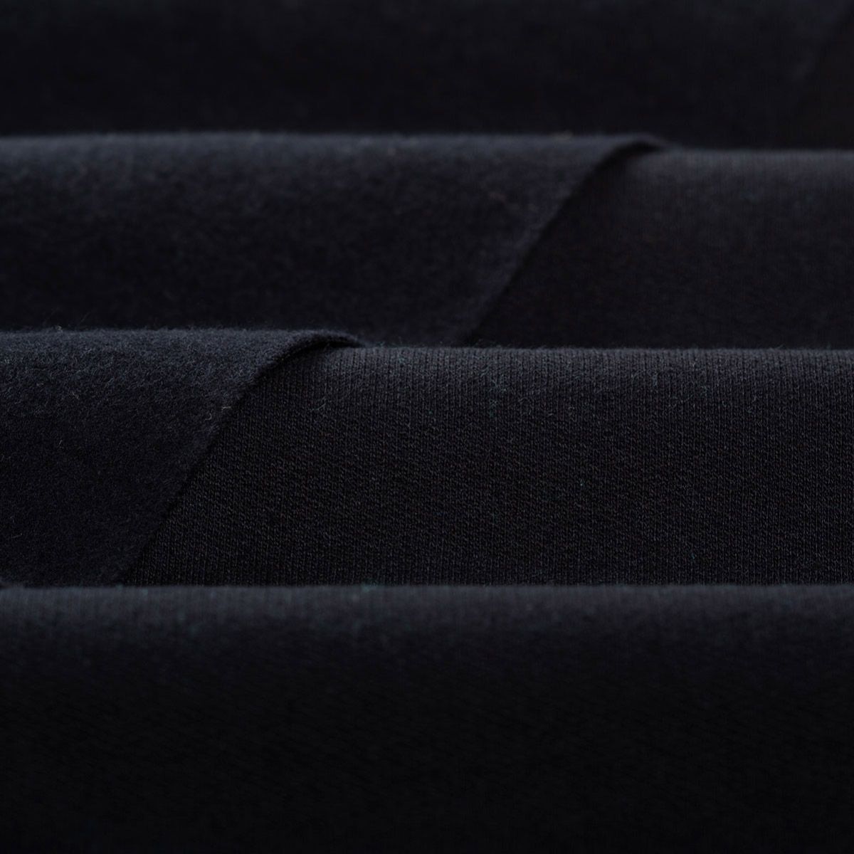 Moletom Light Algodão Peluciado -  Preto (Fora de Coleção)