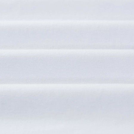 Meia Malha 30X1 Penteada Larga -  Branco (CORTE PRONTO)