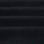 Ribana 1x1 97% Fio Orgânico Penteada -  Preto