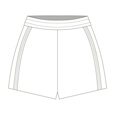 Molde Shorts com Recortes