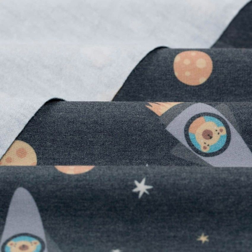 Moletinho PV Vortex Print - (Fora de Coleçao) Urso no Espaço - PRONTA ...