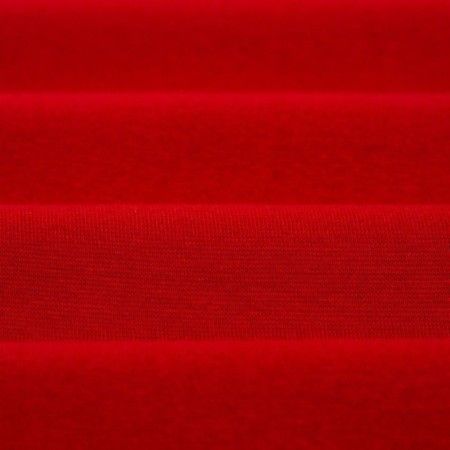 Ribana 1x1 98% Fio Sustentável 28x1 Penteada -  Vermelho