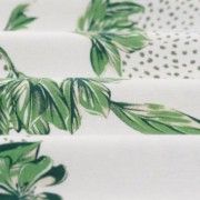 Malha King Size Estampada 30X1 Penteada -   Nature Fundo Champagne