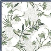 Malha King Size Estampada 30X1 Penteada -   Nature Fundo Champagne