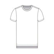 Molde Camiseta Long com Abertura Lateral - Masculino