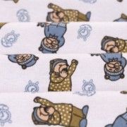 Malha Body Estampada - Soneca Fundo Branco