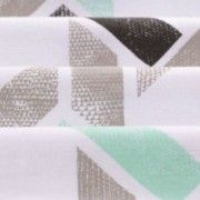 Malha King Size Estampada 30X1 Penteada -   Formas de Conforto Fundo Branco