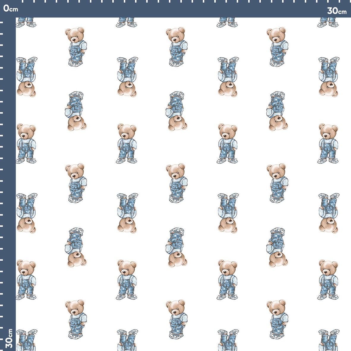 Malha Body Estampada - Teddy Style Fundo Champagne