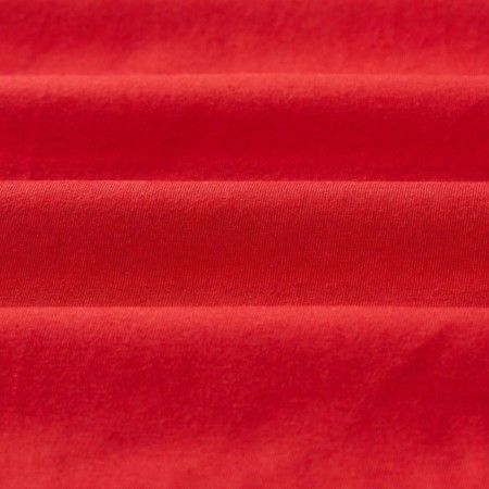 Meia Malha 30X1 Penteado 1,20 m -  Vermelho (CORTE PRONTO)