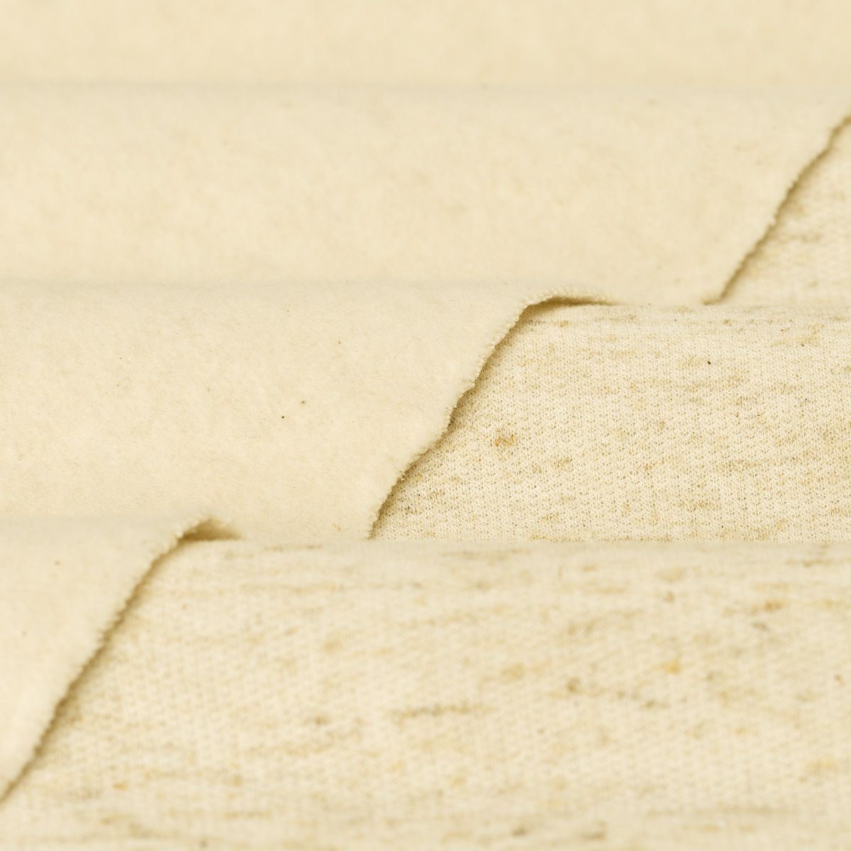 Moletom Poli-Linho Peluciado - Champagne