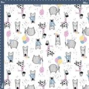 Malha Body Estampada - Winter Safari Fundo Champagne