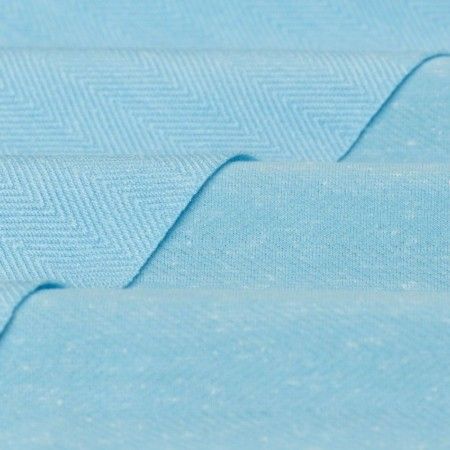 Moletom Zig-Zag Melange - Azul Claro (Promocional)