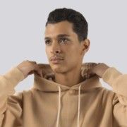 Molde Casaco Fechado (Blusão) de Moletom Com Bolso Canguru - Masculino