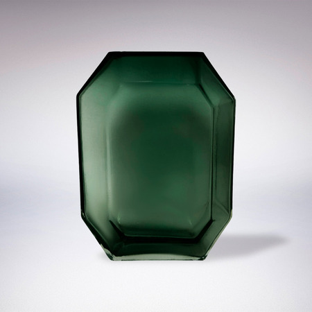 Vaso Decor Verde Escuro - Lapidare