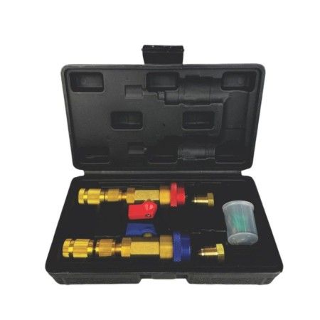 Kit Válvulas Otimizadoras R134A com Adaptador para Mangueira de Vácuo Automotiva