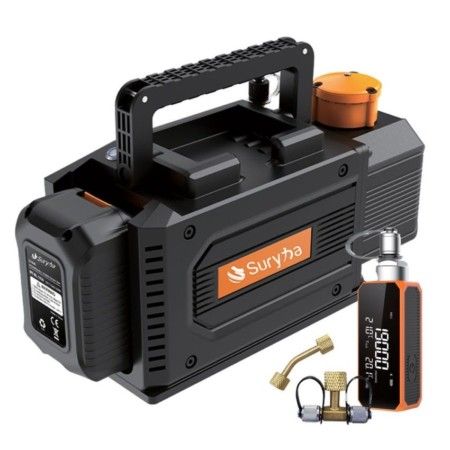 Bomba de Vácuo Digital 5CFM Bateria Premium