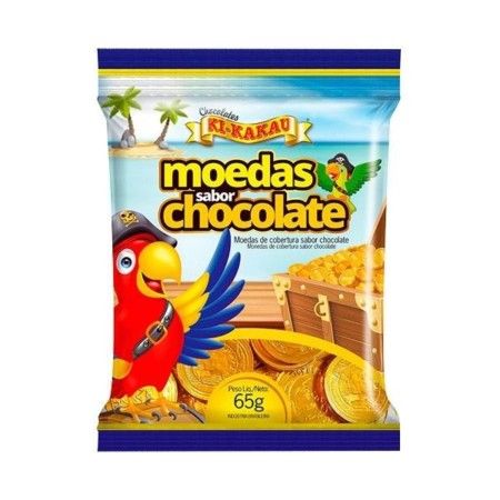 KIKAKAU-MOEDAS CHOC.SACHE 24X65GR