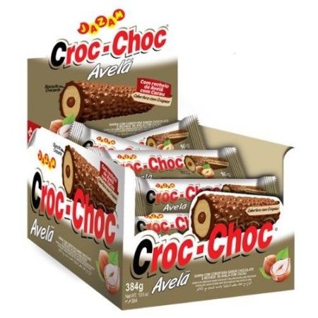 JAZAM-BARRA CROC-CHOC AVELA 12X24X16G