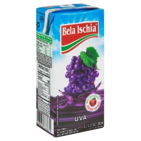 BELA ISCHIA-NECTAR UVA E MACA 27X200ML