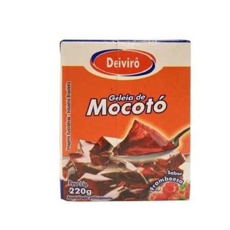 DEIVIRO GELEIA MOCOTO FRAMBOESA TP 220GR C/27UN