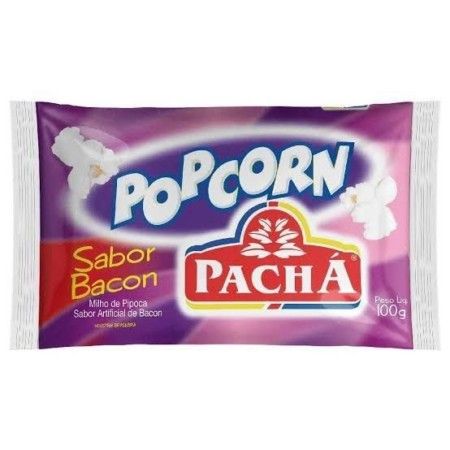 PACHA-PIPOCA MICROONDAS BACON 24X100GR