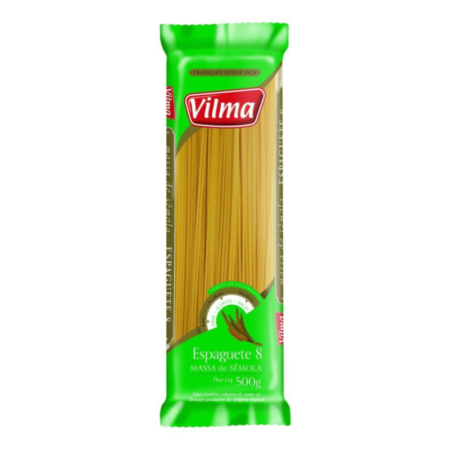 VILMA-MASSA SEMOLA ESPAGUETE N.8 30X500G