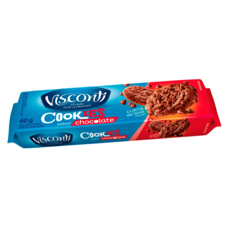 VISCONTI-COOKIES CHOCOLATE 42X60GR