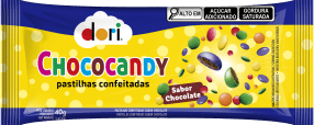 DORI-CHOCOCANDY PASTILHA CONF COLOR 6X18X40G