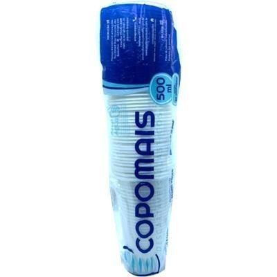 COPOMAIS-COPOS PLAST.TRANSP.500ML C/50UN CX20