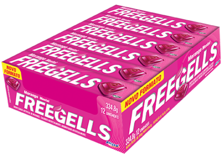 RICLAN DROPS FREEGELLS PLAY MORANGO 12G