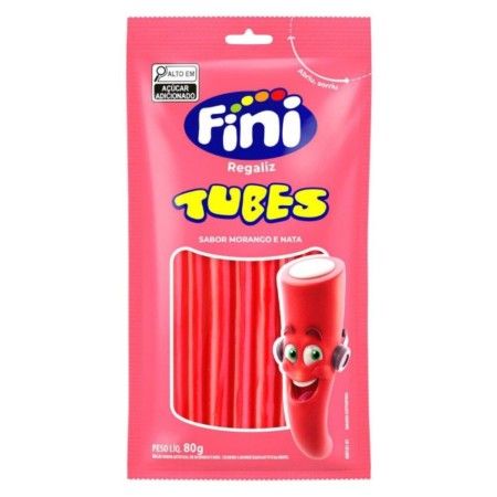 FINI TUBES MORANGO 80GR